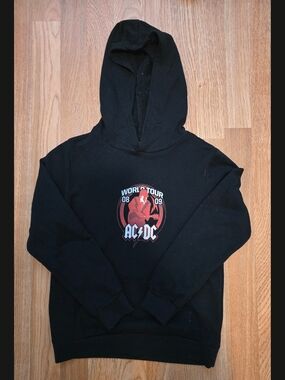 AC/DC Hoodie - Size Small 6/7 (Unisex)